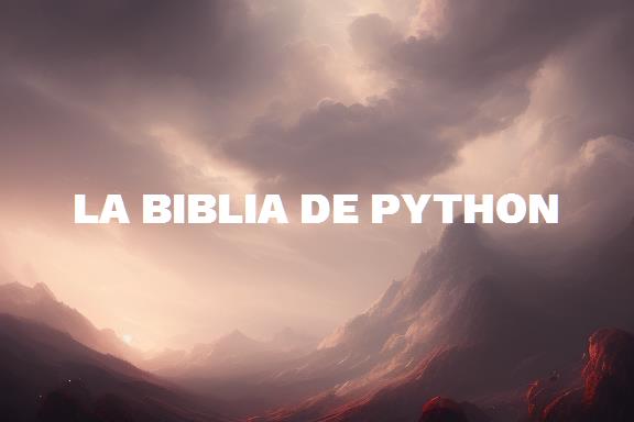 La guía definitiva de Python en español: ¡Descubre la biblia de Python!